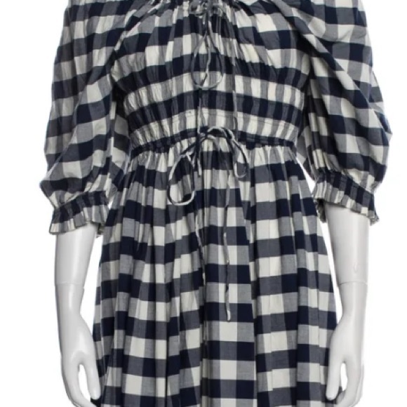 ISO!! In search of!! Do not buy this! Doen Victoire dress in navy plaid - Picture 2 of 2